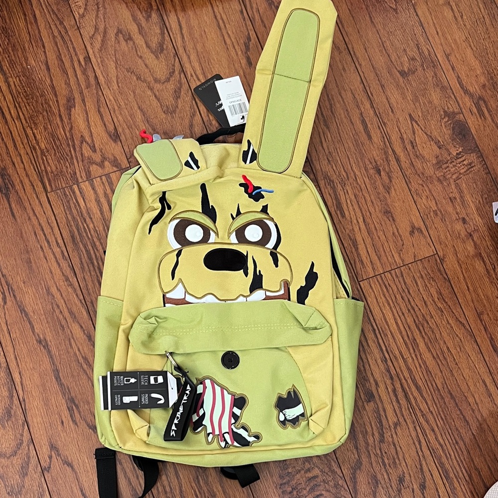 FNAF Spring Trap full size glow in the dark backpack